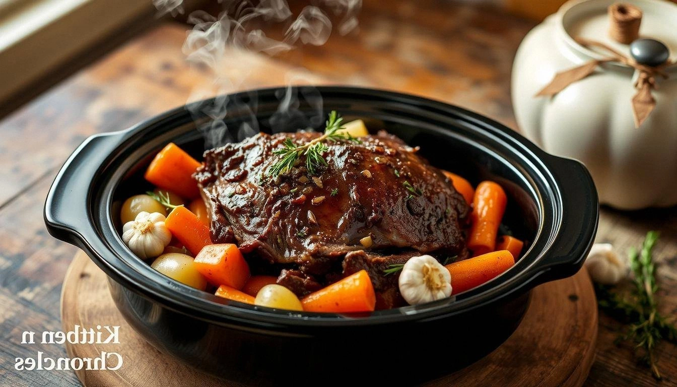 Delicious Slow Cooker Garlic H