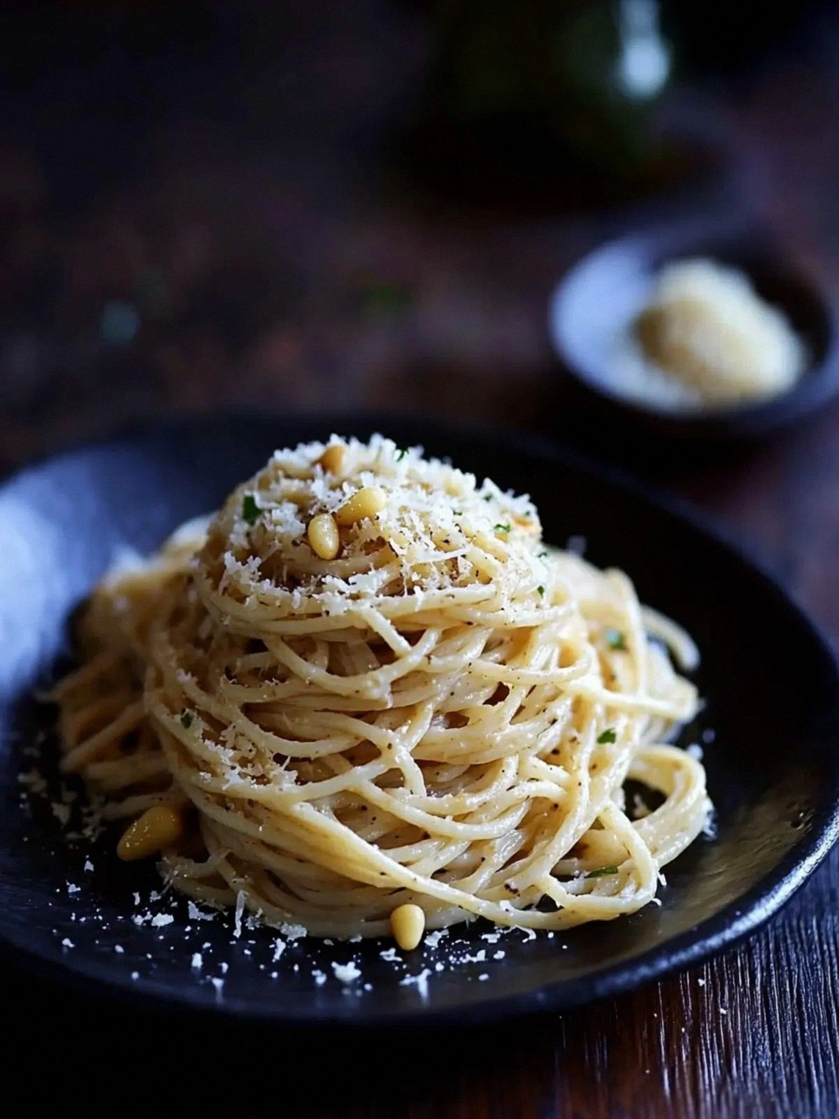 Delicious Spaghetti with Parme