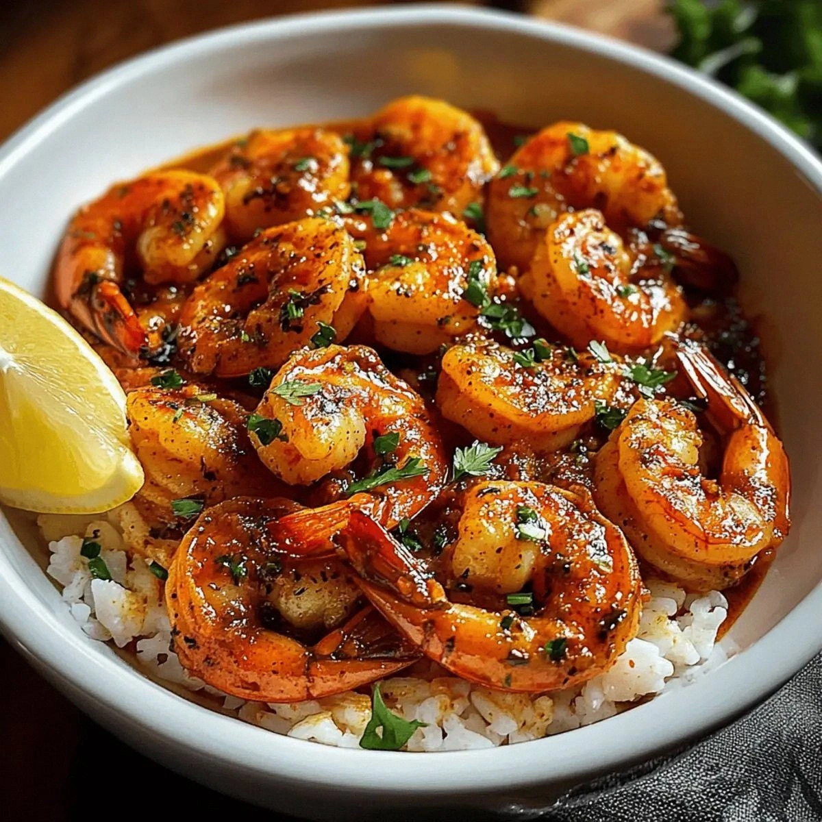 Delicious Spicy Voodoo Shrimp: