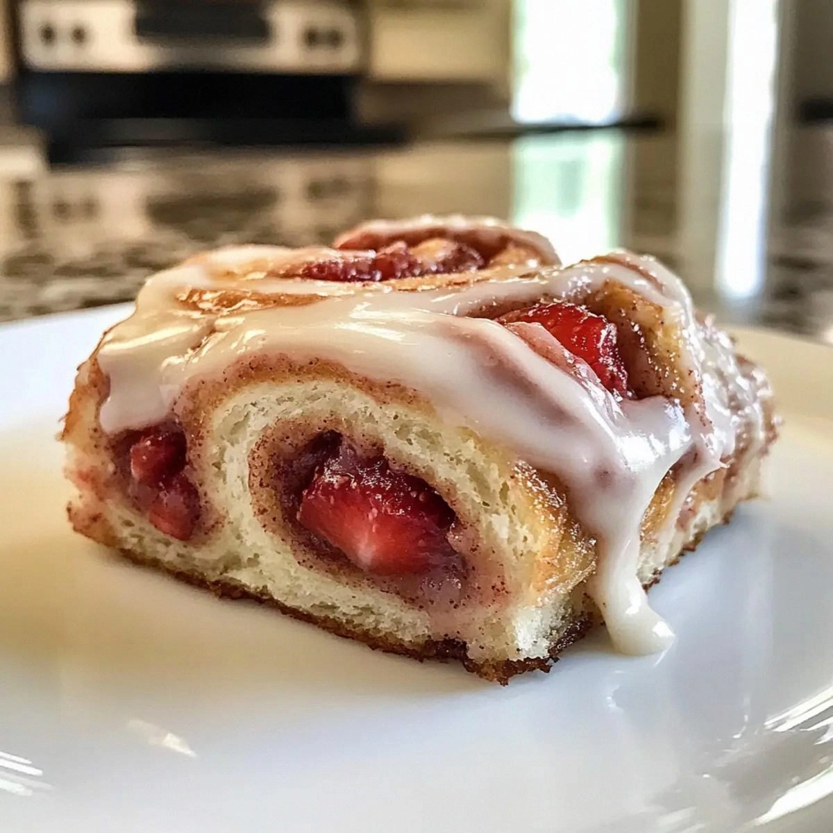 Delicious Strawberry Cinnamon Rolls for a Cozy Morning Treat