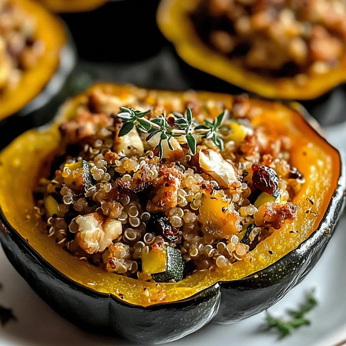 Delicious Stuffed Acorn Squash to Warm Your Autumn Nights