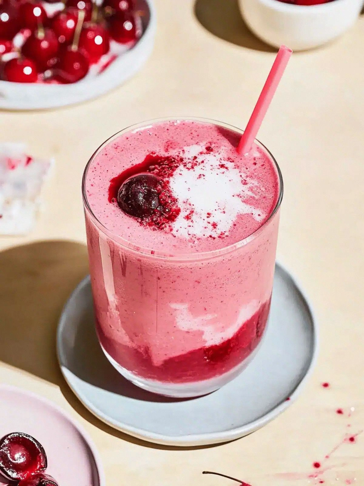 Delicious Sweet Cherry Smoothi