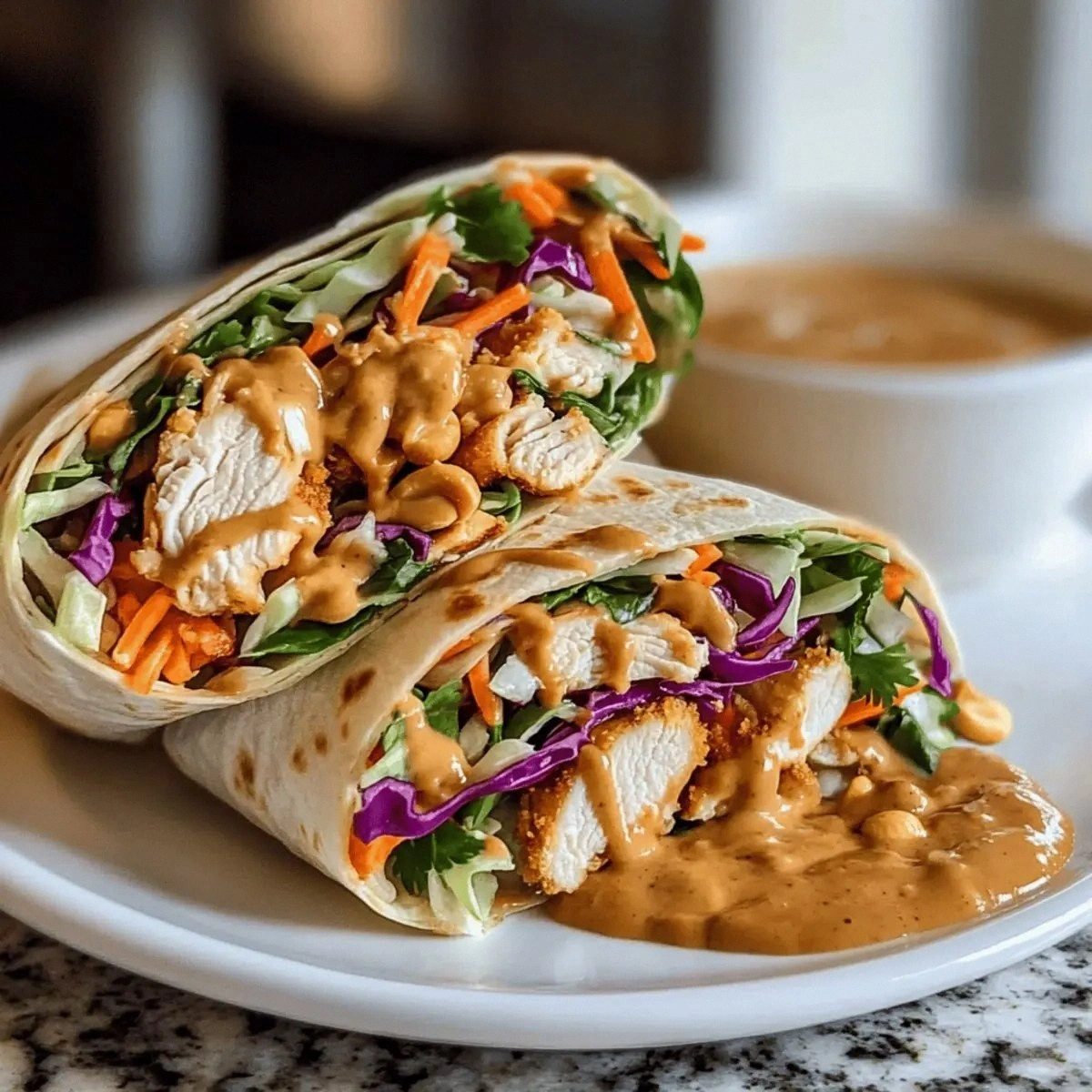 Delicious Thai Peanut Chicken