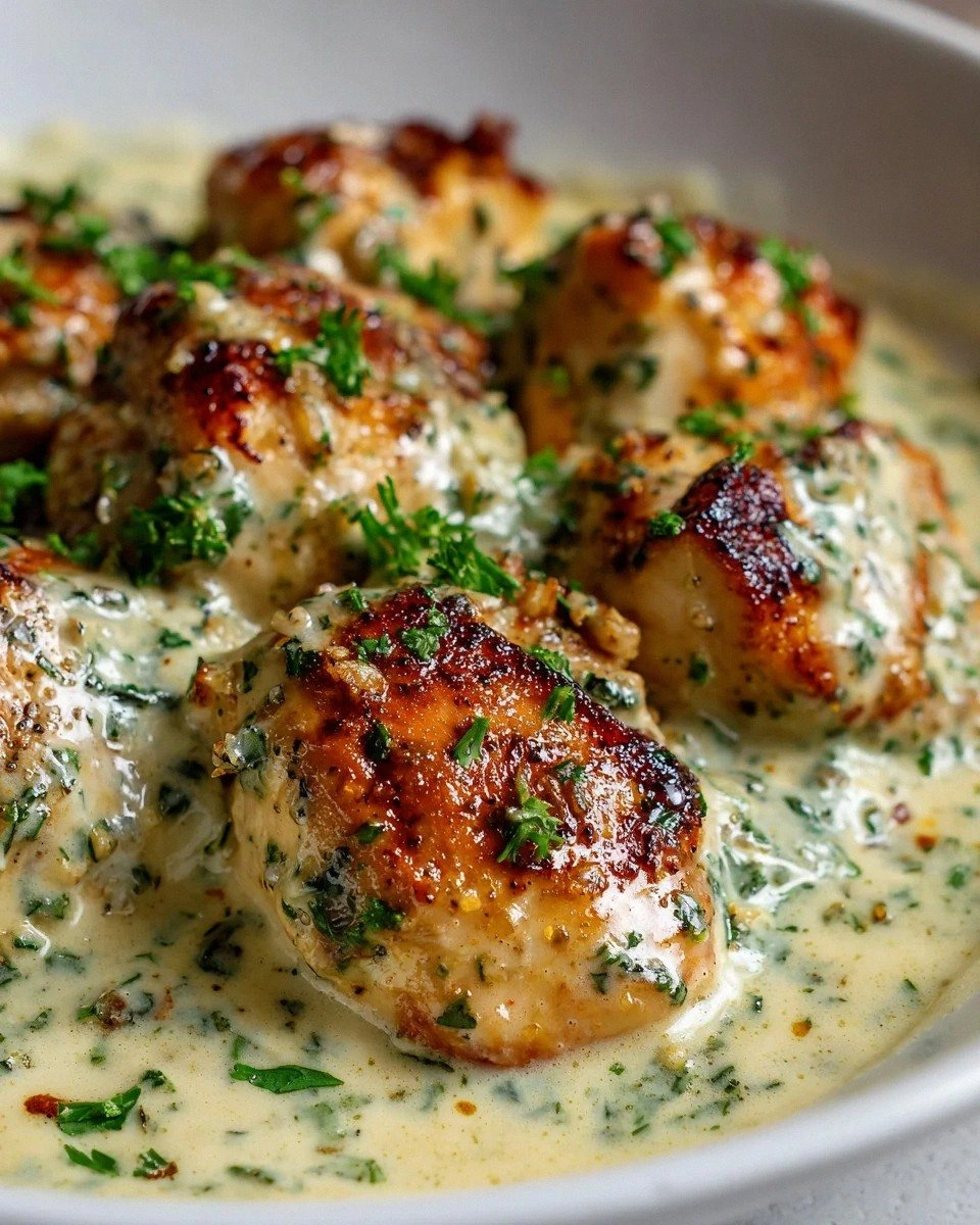 Delicious Turkish Chicken in Creamy White Sauce Recipe