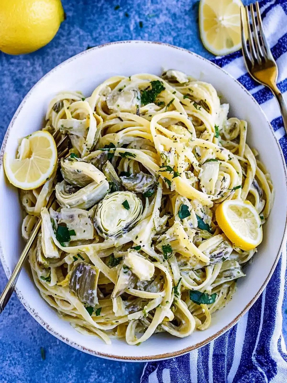 Delicious Vegan Lemon Artichok