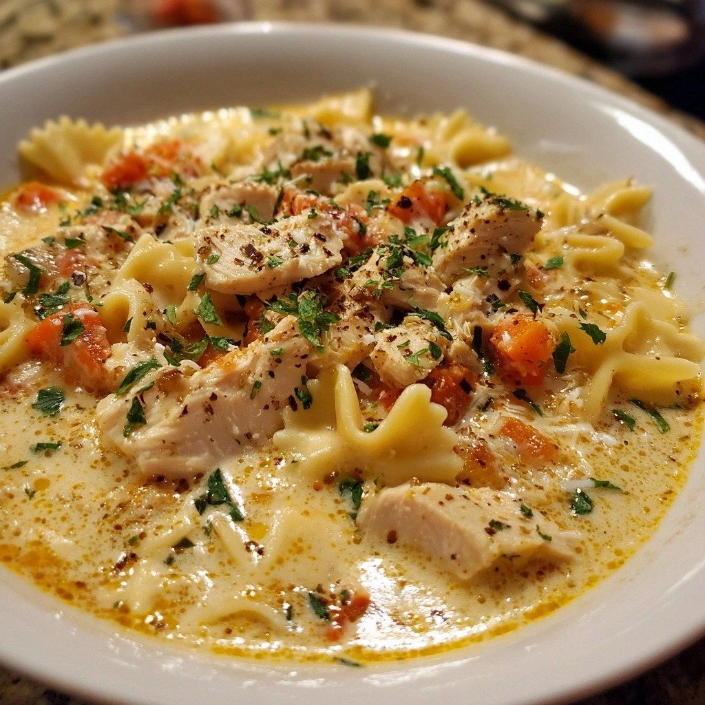 Delicious White Chicken Lasagn