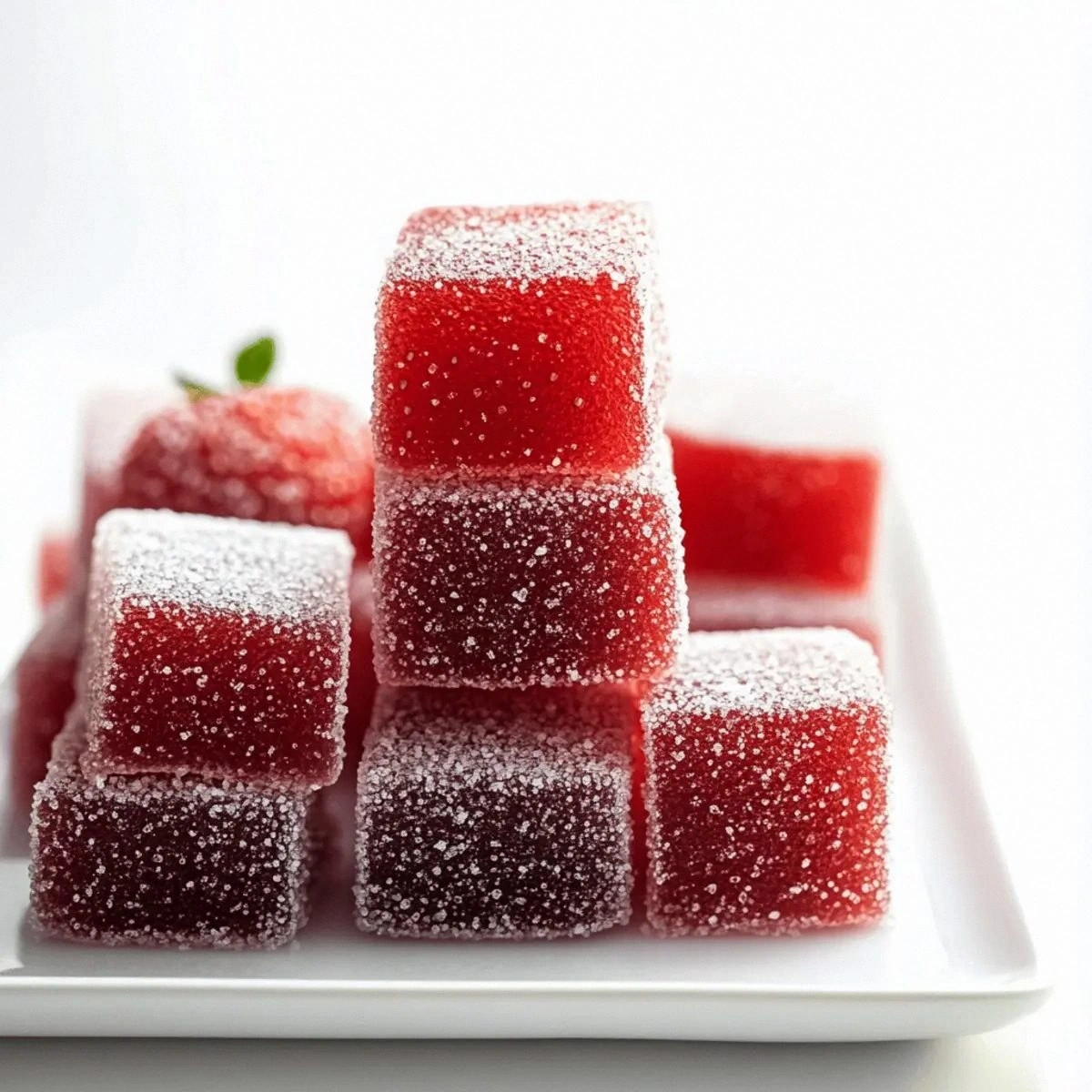 Deliciously Chewy Sour Strawberry Gummies to Make at Home