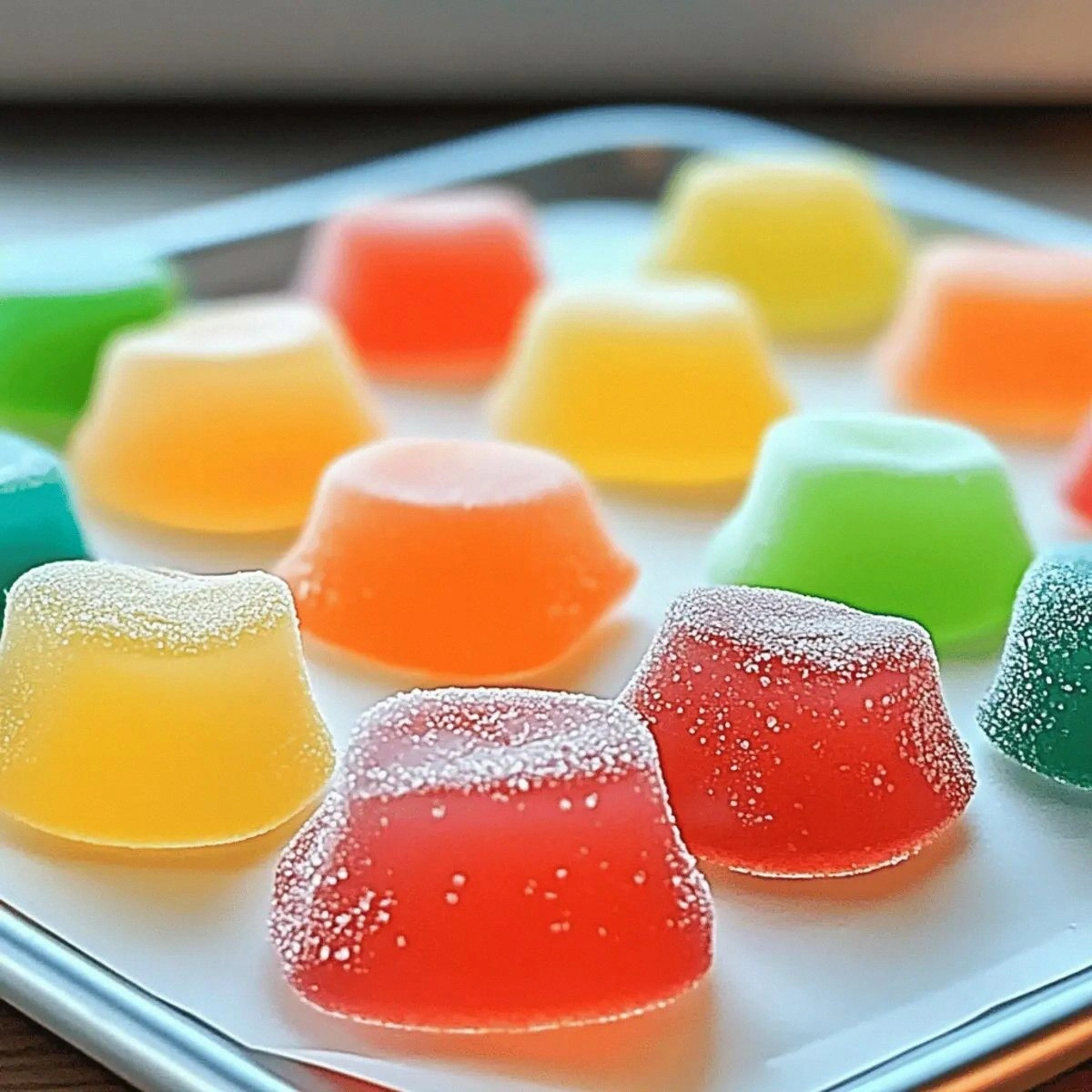 Deliciously Colorful Jello Candy Melts for Every Celebration