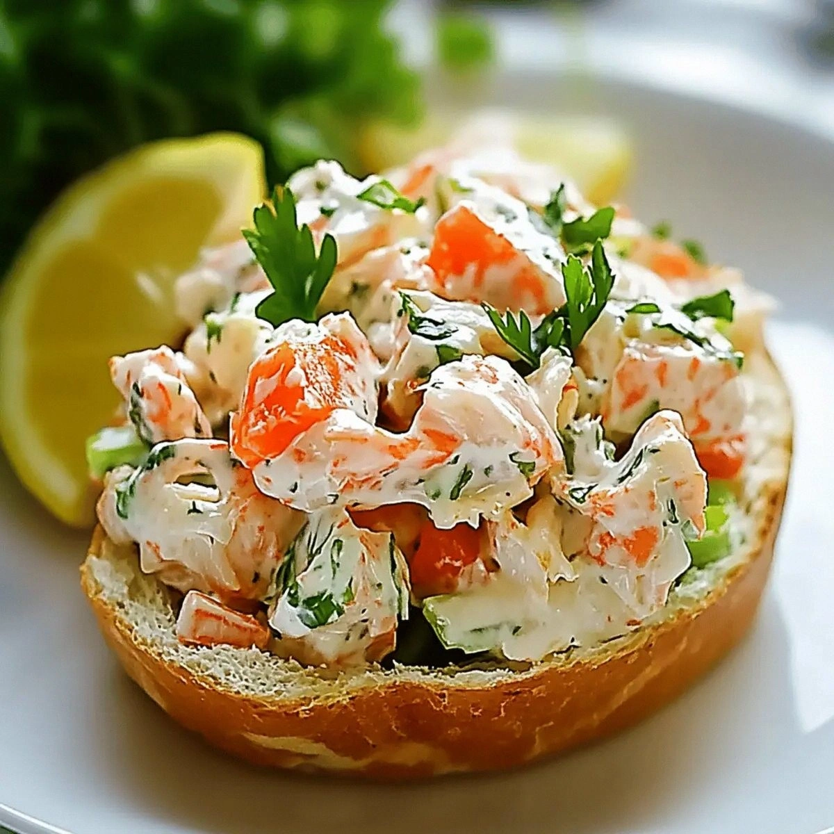 Deliciously Creamy Crab Salad Perfect for Any Gathering