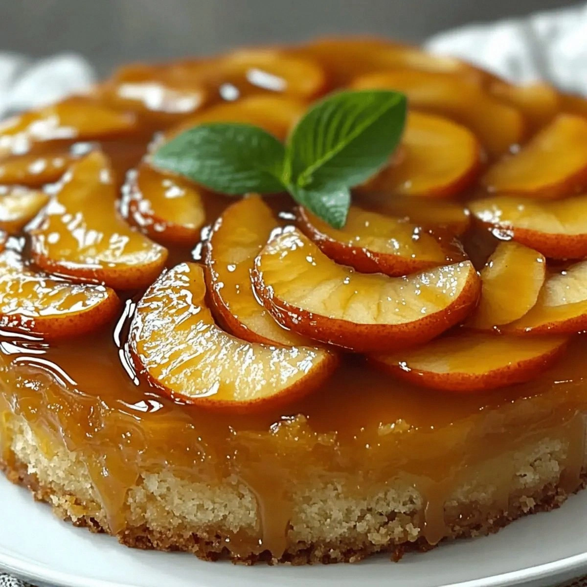 Deliciously Fluffy Apple Upside Down Cake to Wow Your Guests