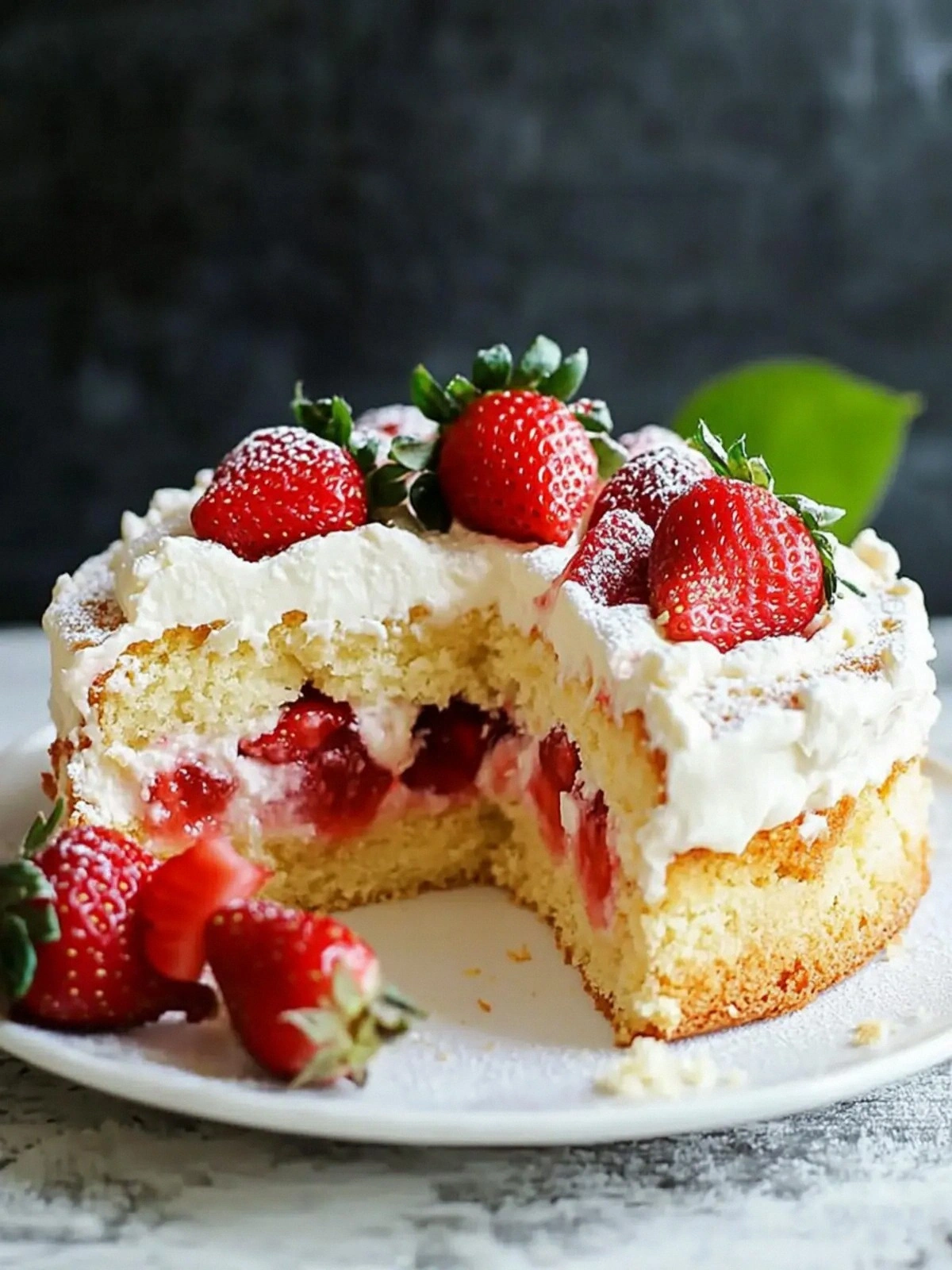 Deliciously Light French Straw