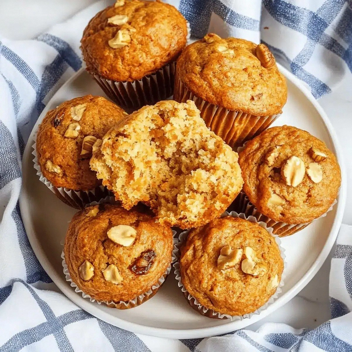 Deliciously Soft Carrot Muffins with a Healthy Twist