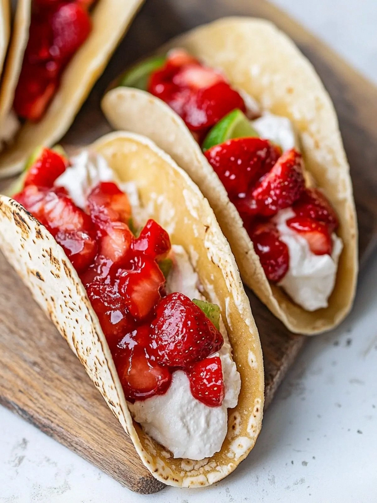 Delight in Cheesecake Tacos: A