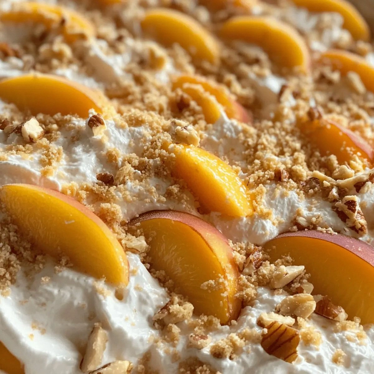 Delight in Every Bite of Millionaire Peach Salad Today