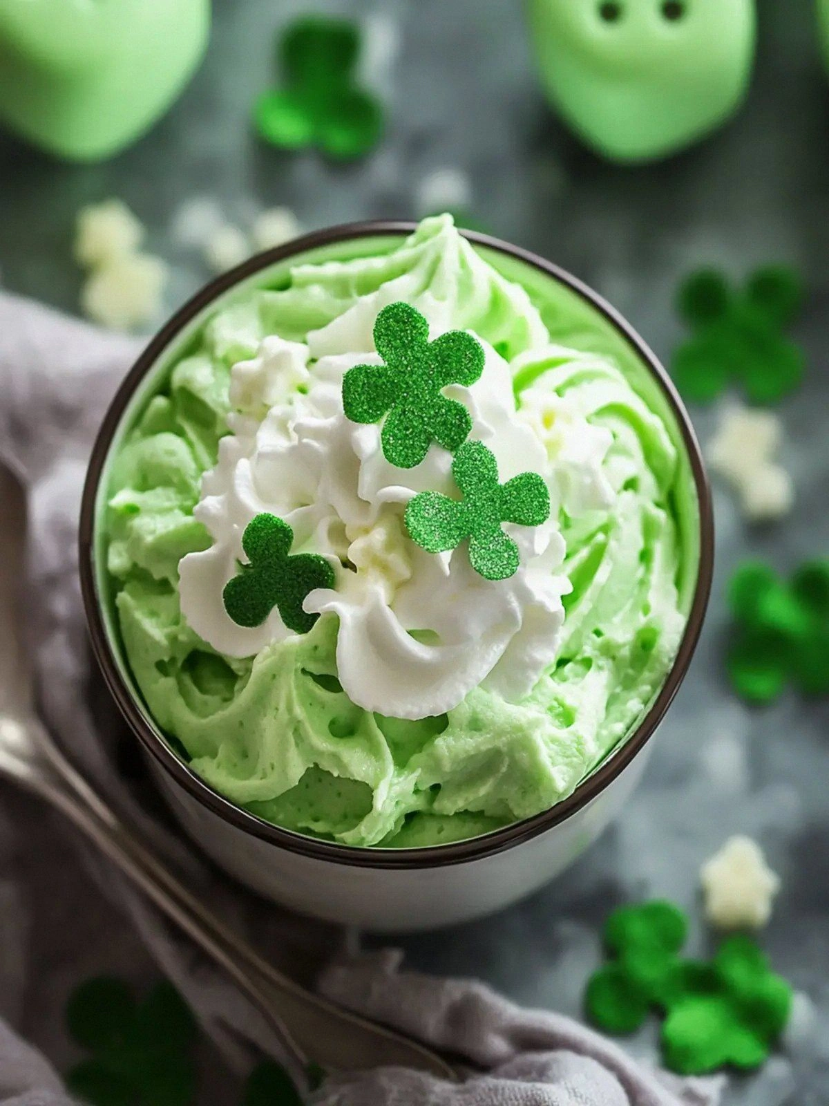 Delight in Shamrock Cheesecake