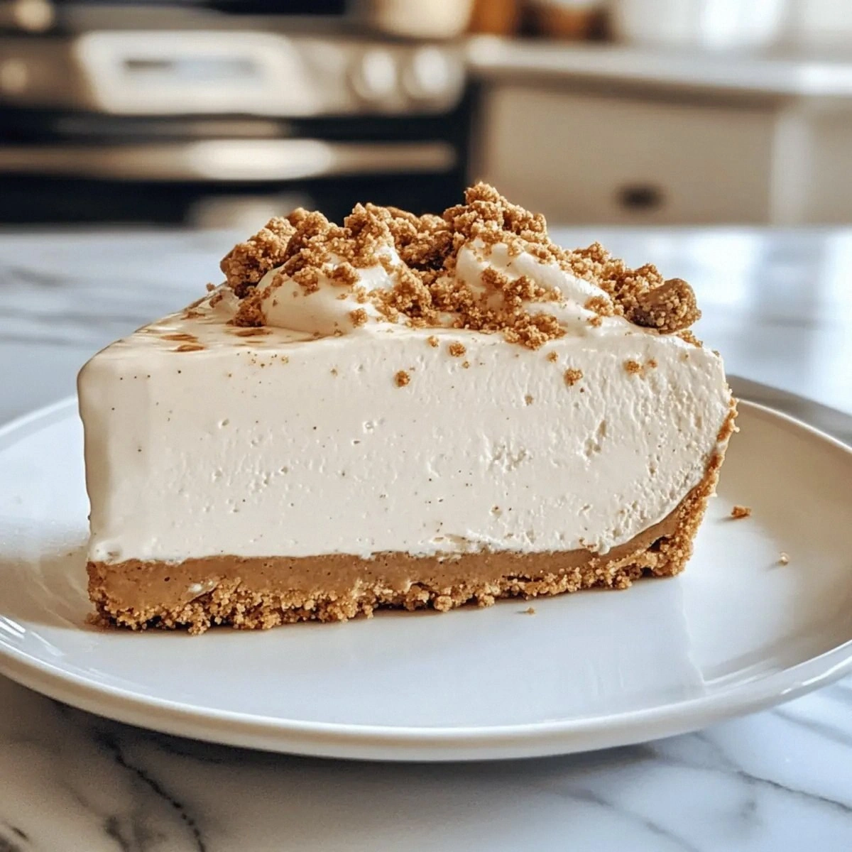 Delight in Simple No-Bake Gingerbread Cheesecake Bliss