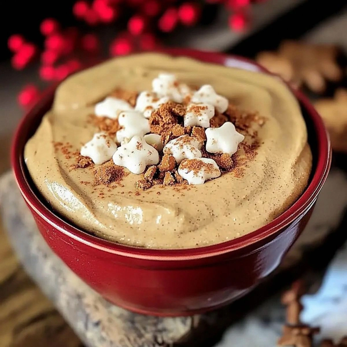 Delightful Creamy Gingerbread Dip for Your Holiday Gatherings