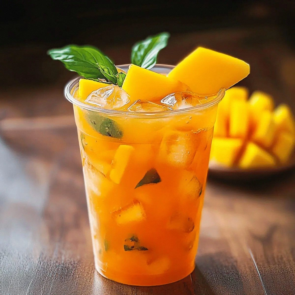 Delightful Mango Iced Tea That Transports You to Paradise
