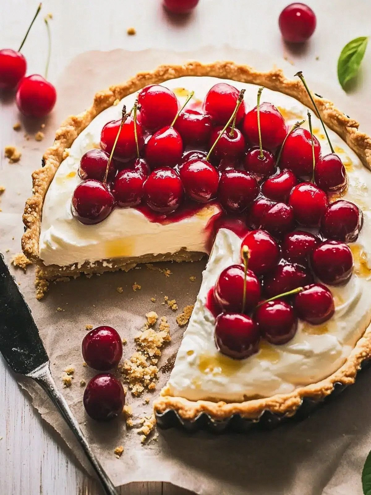 Delightful Mascarpone Cherry T