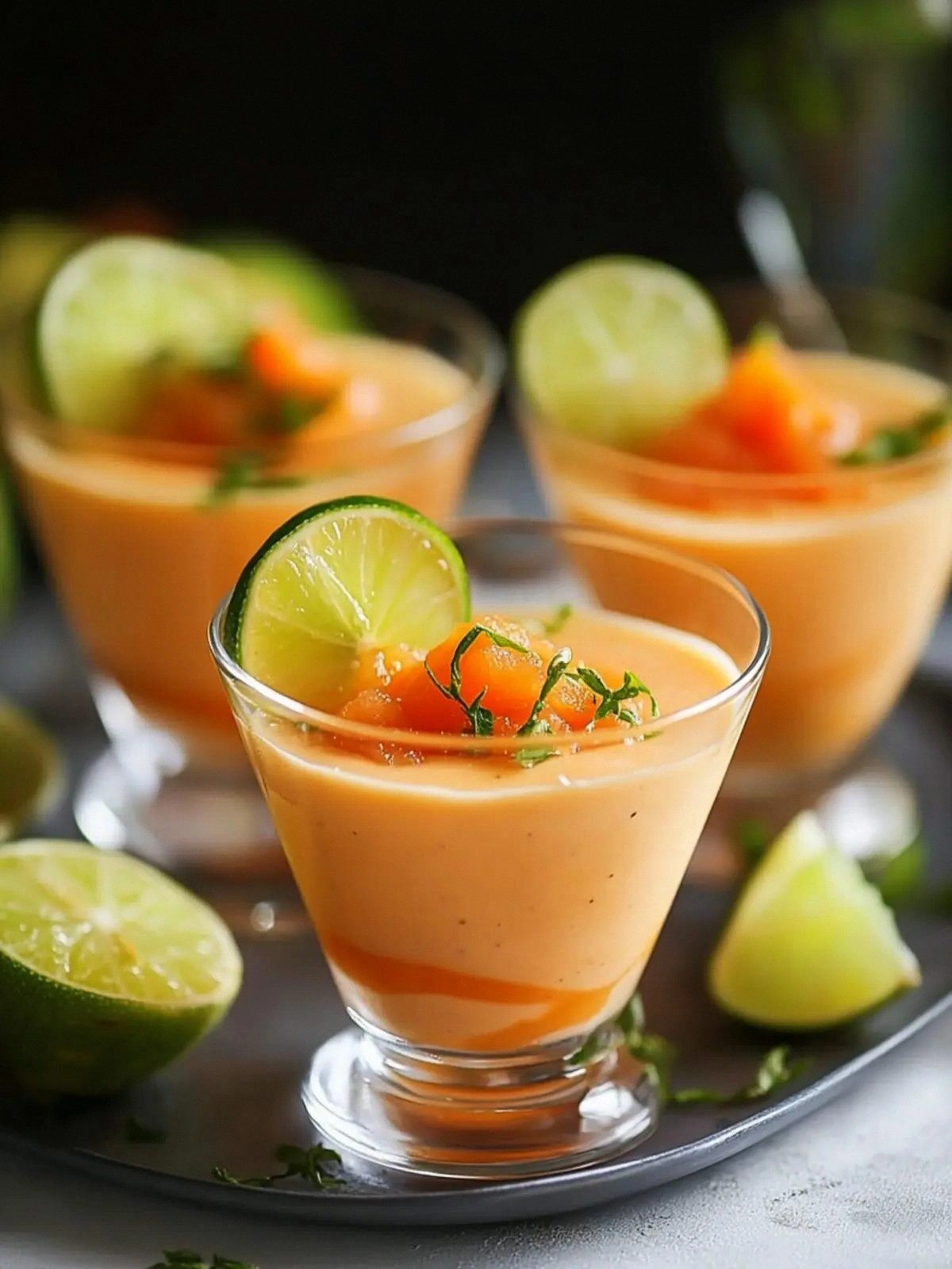 Delightful Papaya Lime Mousse 