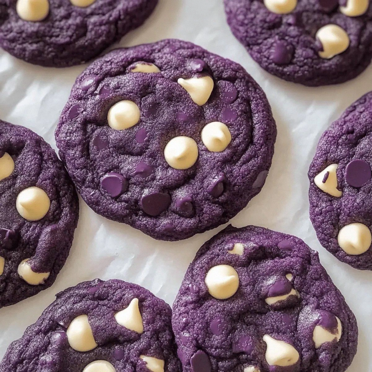 Delightful Ube Cookies Bursting with Flavor and Color