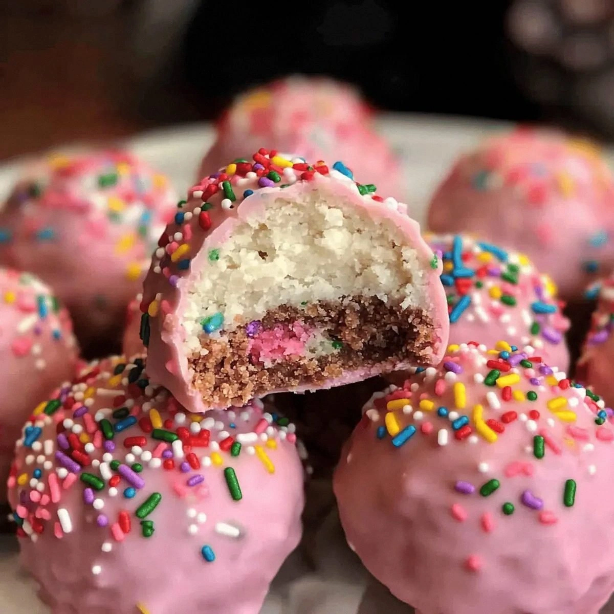 Delightfully Easy No-Bake Circus Animal Cookie Truffles