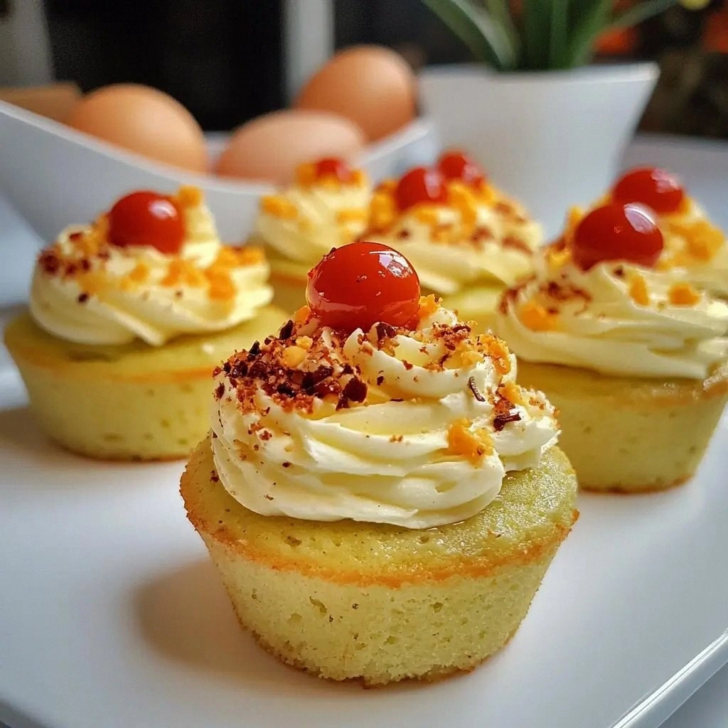 Deviled Egg Cupcakes Recipe