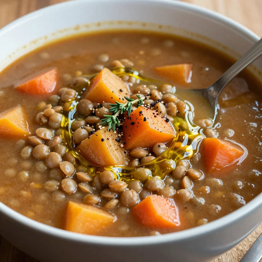 budgetfriendly lentil and root vegetable soup for family dinners