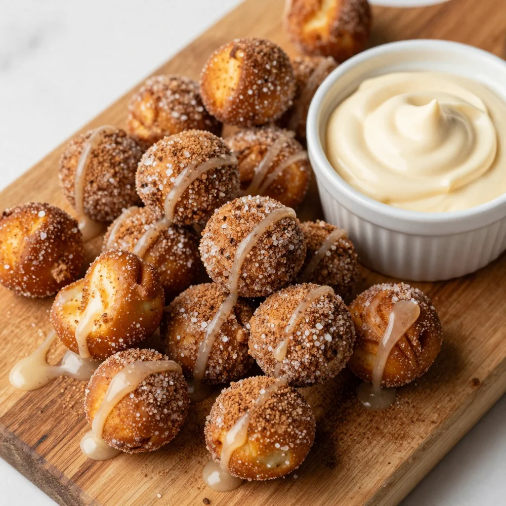 Cinnamon Sugar Pretzel Bites for a Salty Breakfast