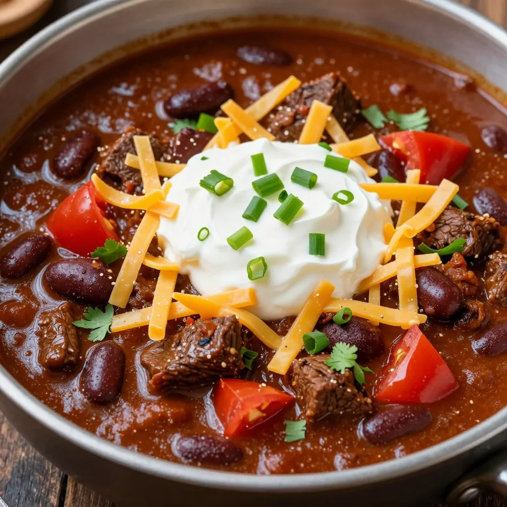Hearty Freezer-Friendly Chili with Cocoa Powder