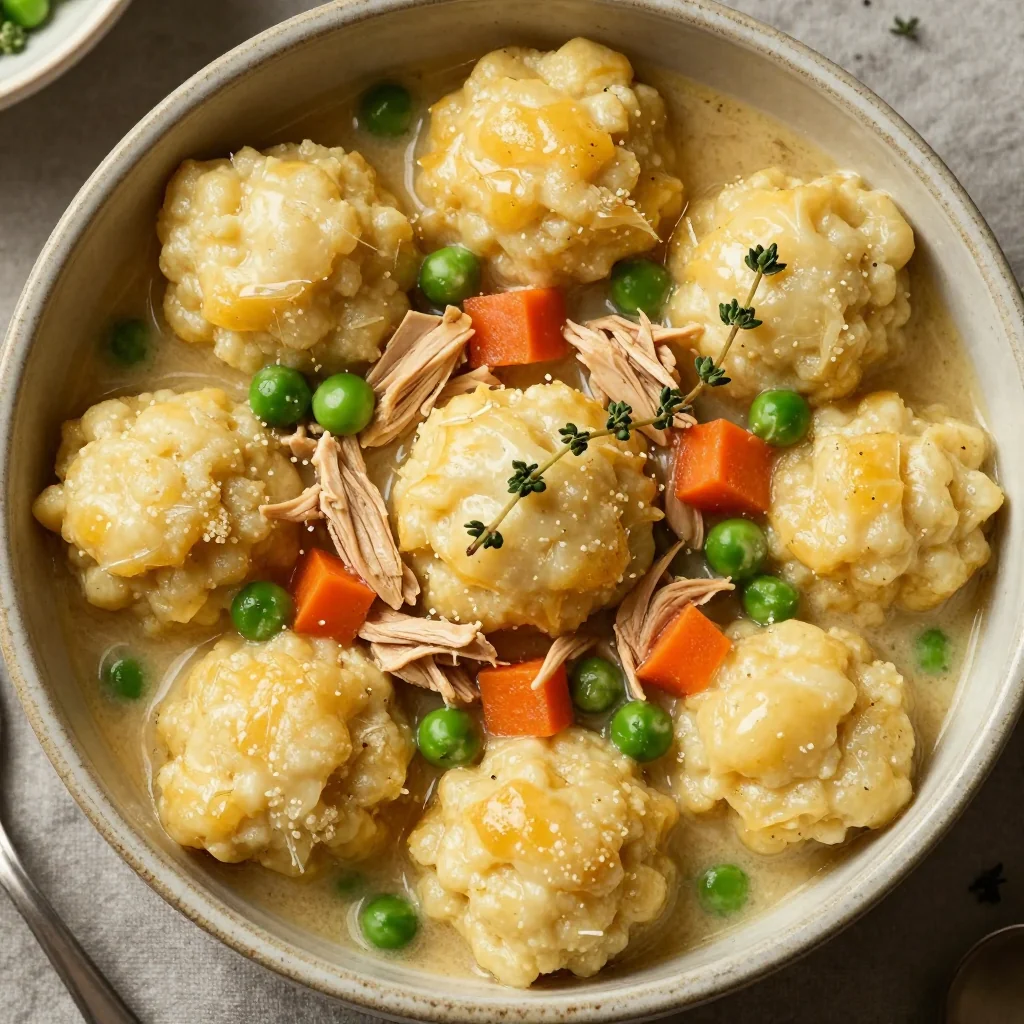Slow Cooker Chicken and Dumplings for MLK Day Dinners
