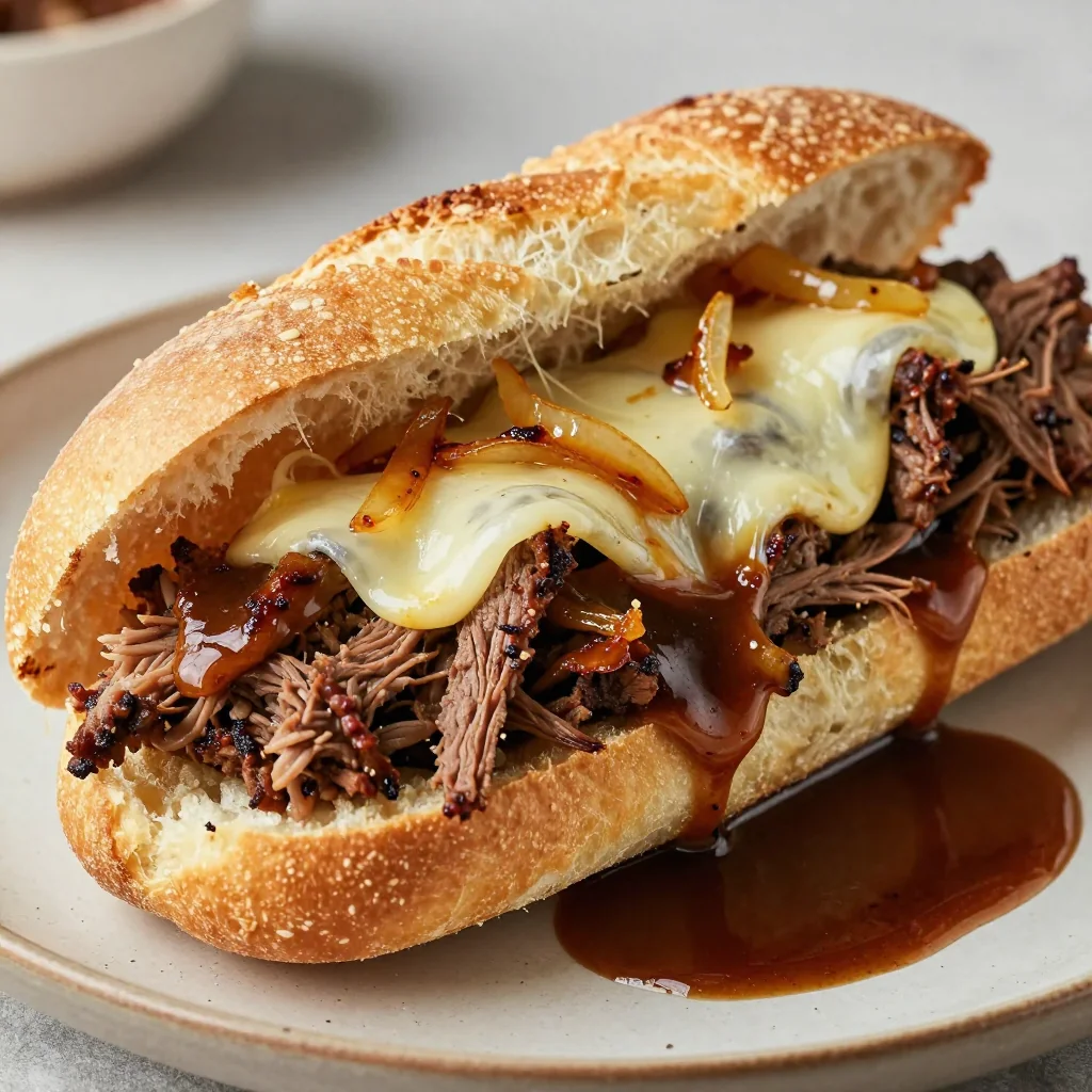 Slow Cooker French Dip Sandwiches for Game Day Budget
