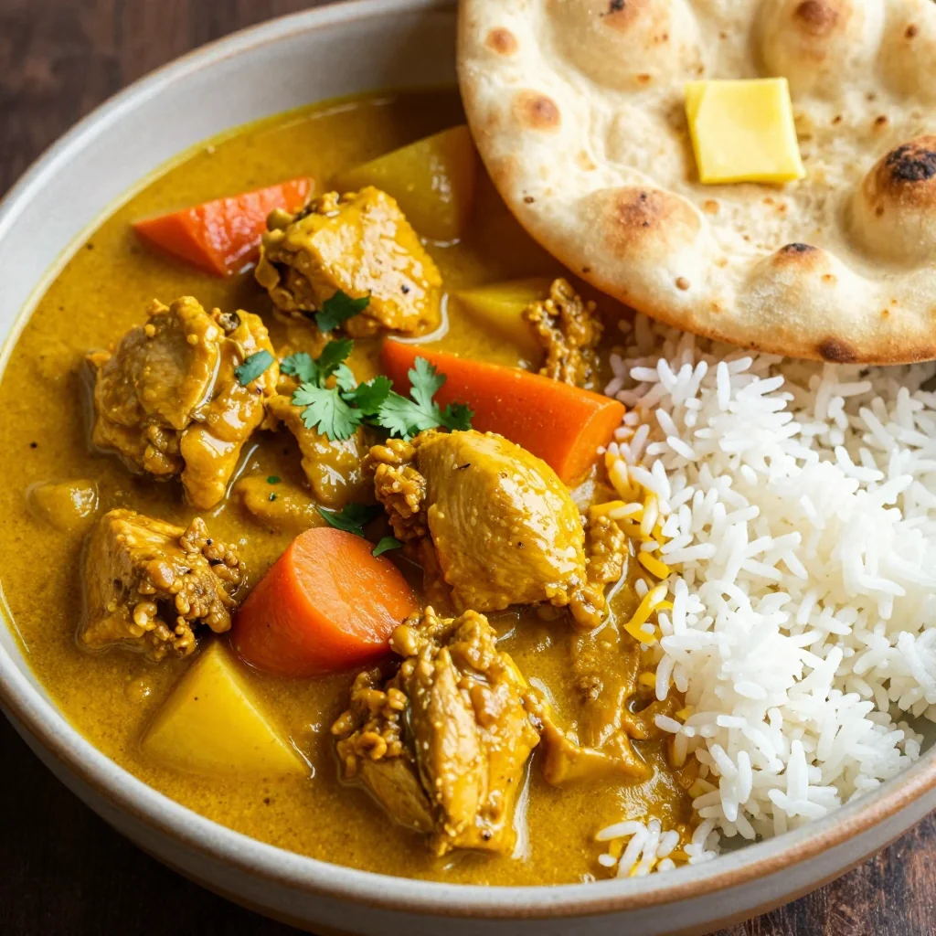 Slow Cooker Chicken Curry for MLK Day Comfort Food