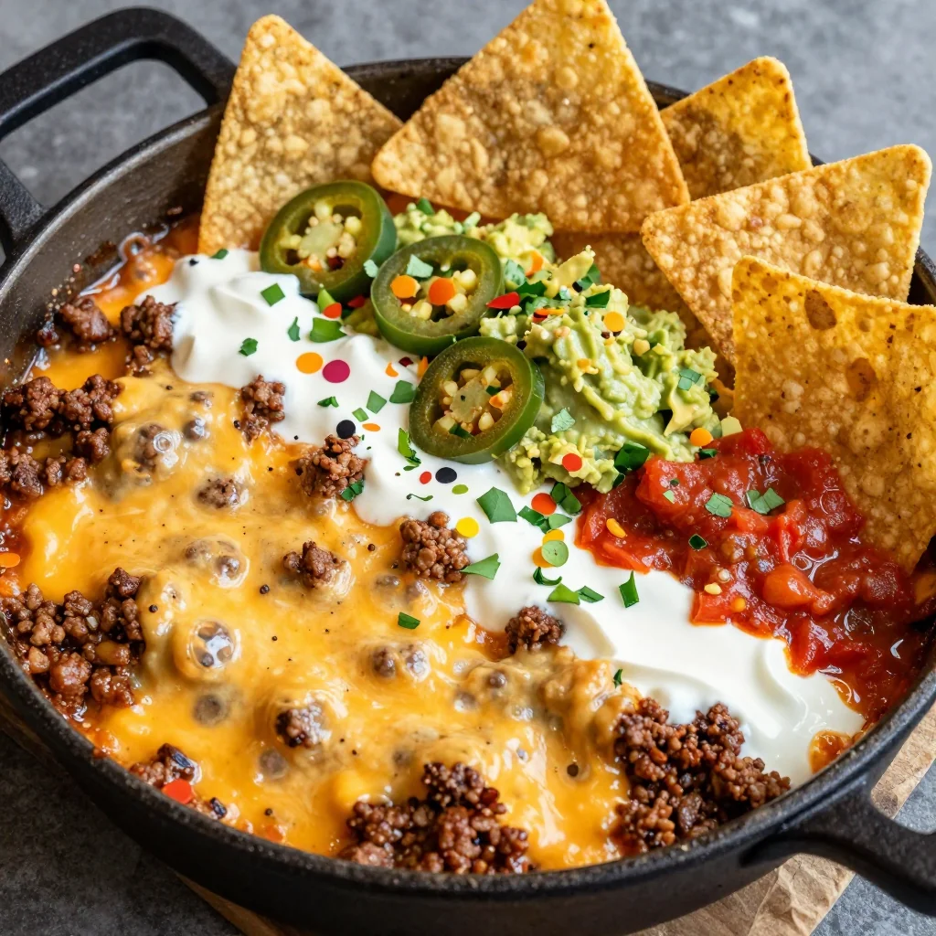 Cozy NFL Playoff Nacho Dip That Feels Like A Meal
