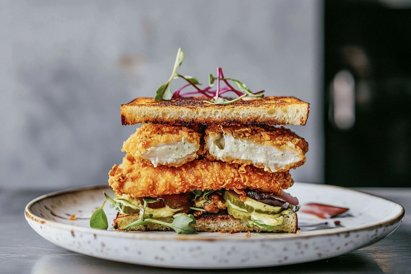Dijon Mayo Brined Crispy Chick