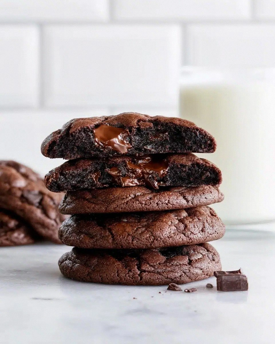 Double Chocolate Chip Cookies 