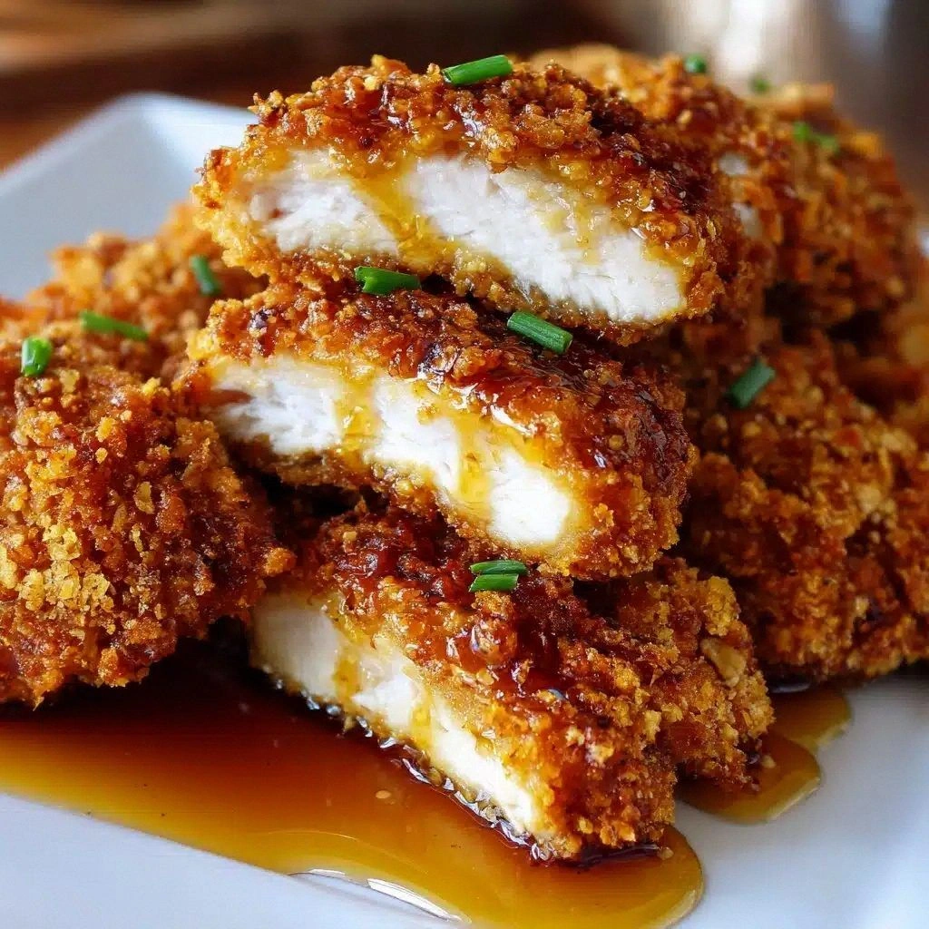 Double Crunch Honey Garlic Chi