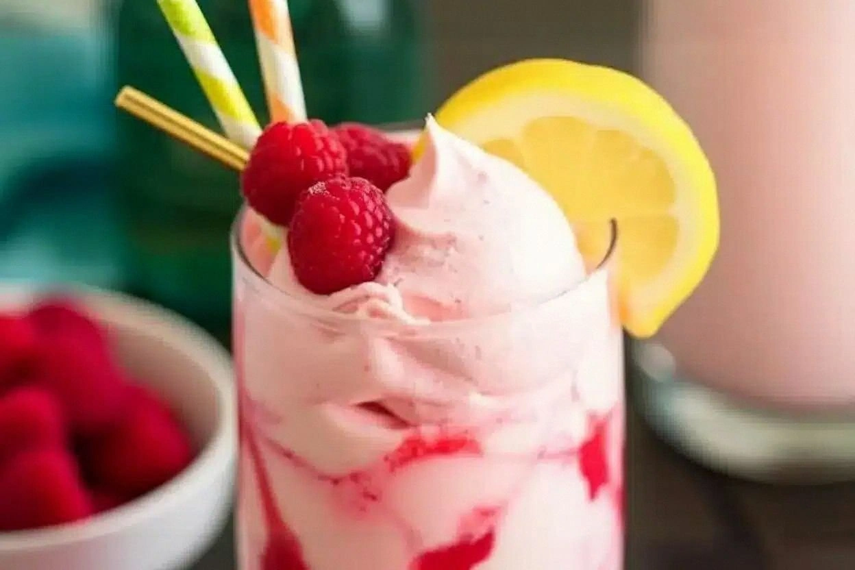 Dreamy Raspberry Lemonade Float Recipe Easy Summer Treat