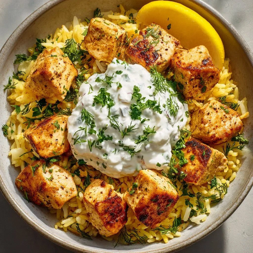 Dump and Bake Chicken Rice: Th