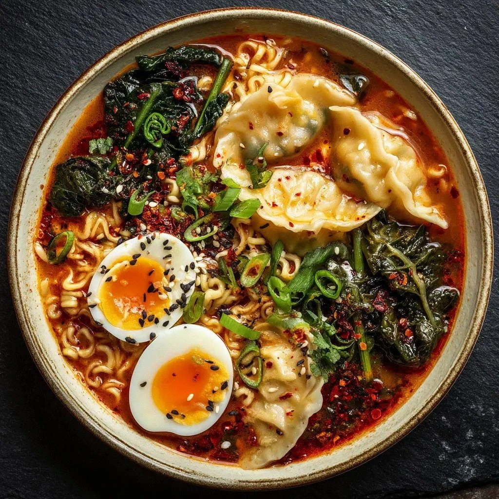 Dumpling Ramen Recipe (Ready i