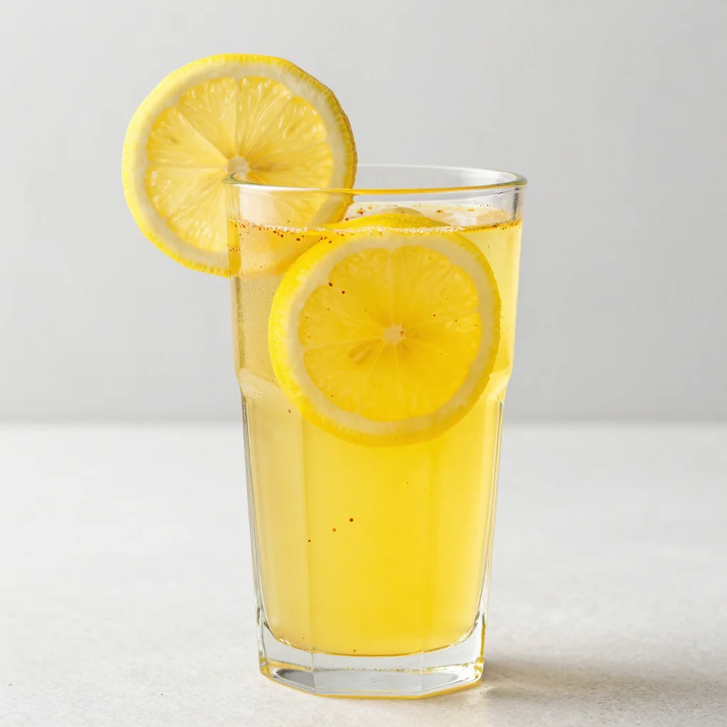 New Year's Day Detox Lemon and Cayenne Water