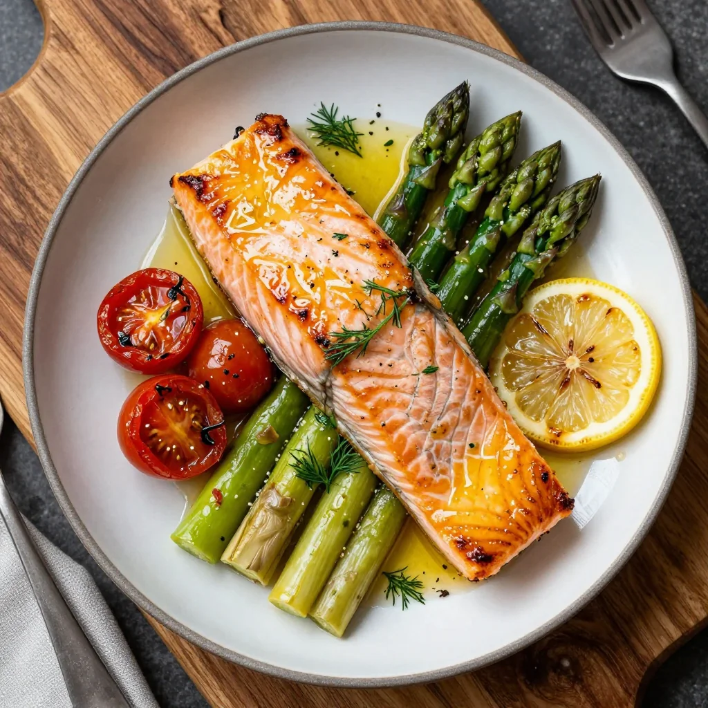 One-Pan Lemon Herb Salmon for Busy Family Nights