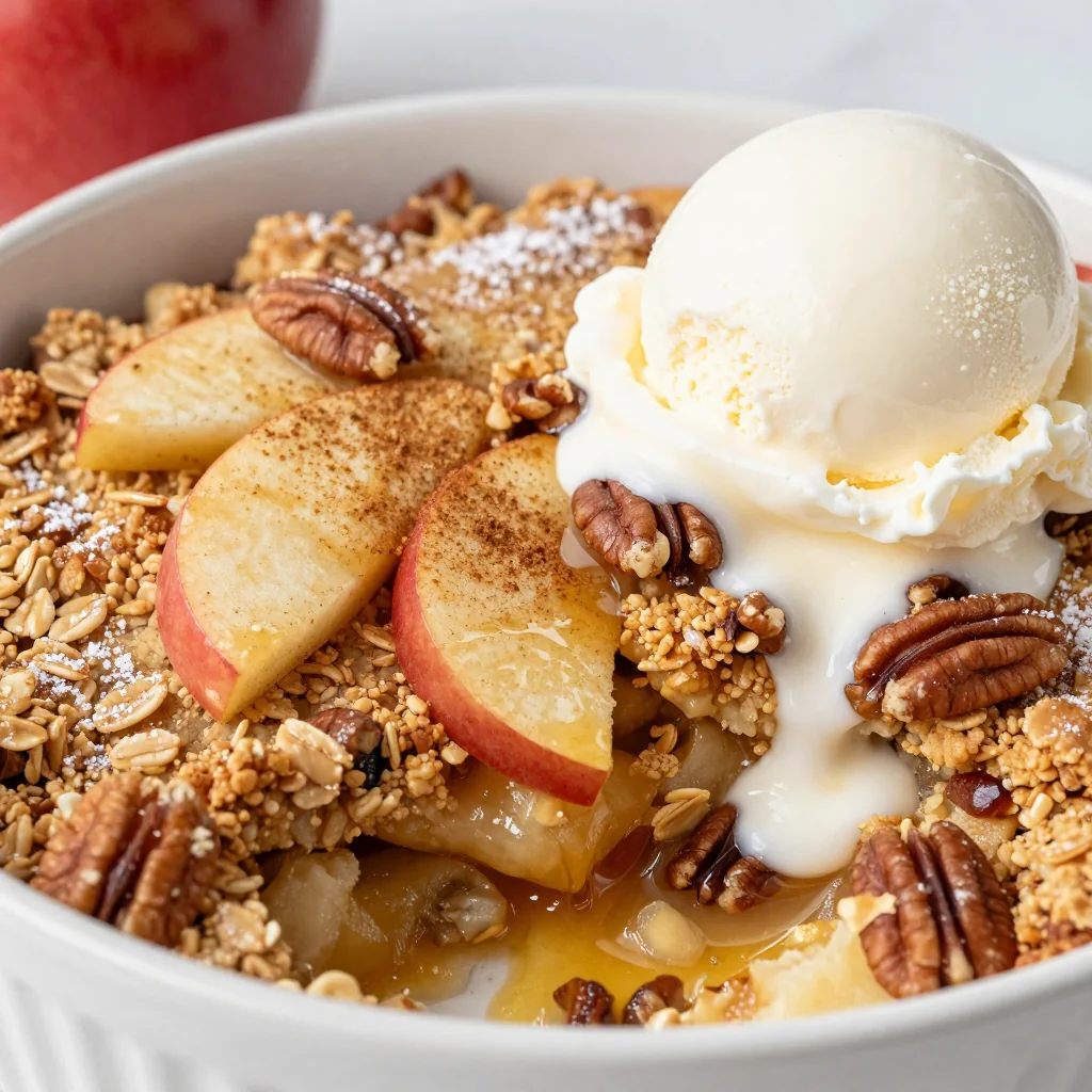 Warm Apple Crumble That Melts in Your Mouth Tonight