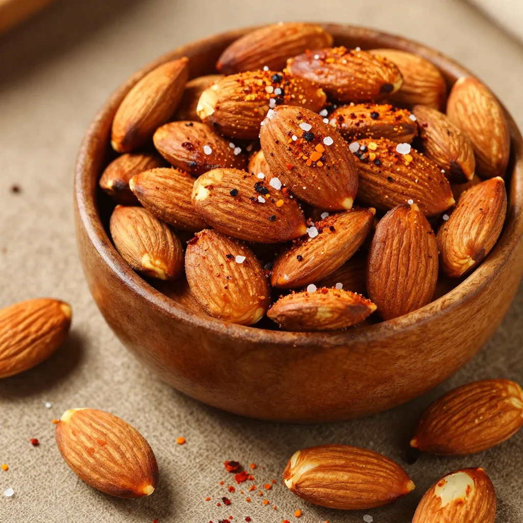 Spicy Roasted Almonds For A Healthy Snack