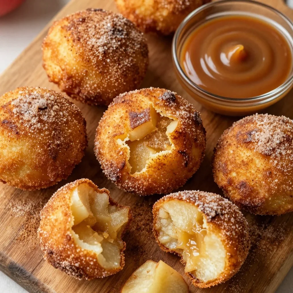 Cinnamon Sugar Apple Fritters for a Fried Breakfast