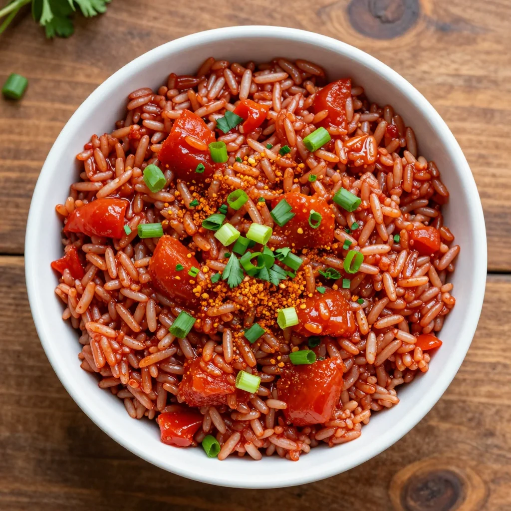 Martin Luther King Jr. Day Red Rice Recipe with Pantry Spices