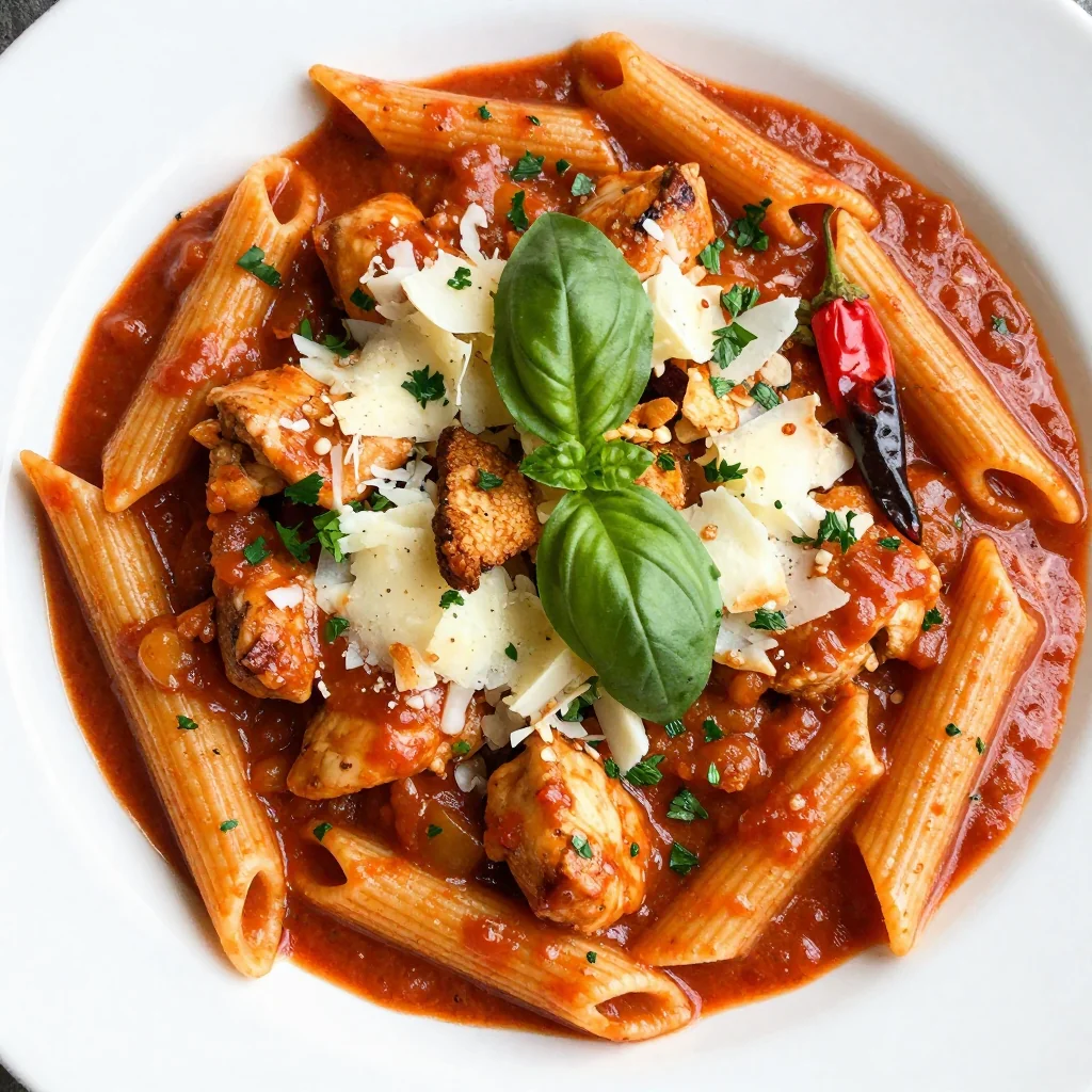 One-Pot Spicy Chicken Pasta for a 20-Minute Meal