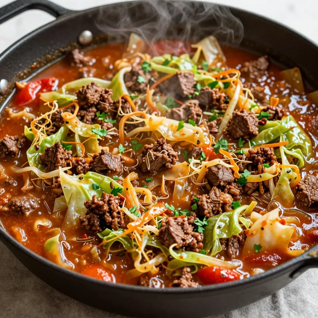 Budget Beef and Cabbage for NFL Playoff Sundays