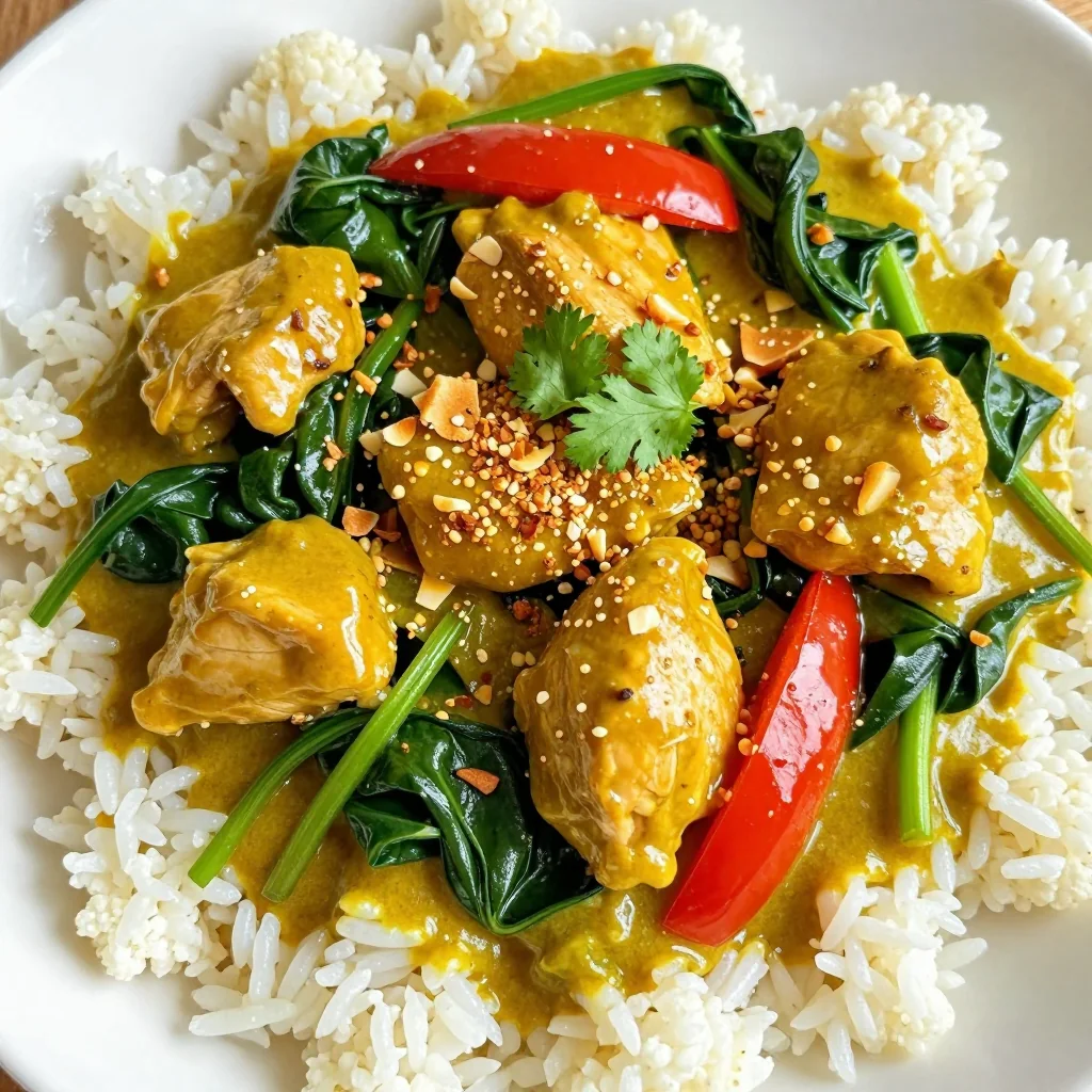 Keto Chicken Curry Freezer Meal for NFL Playoff Games