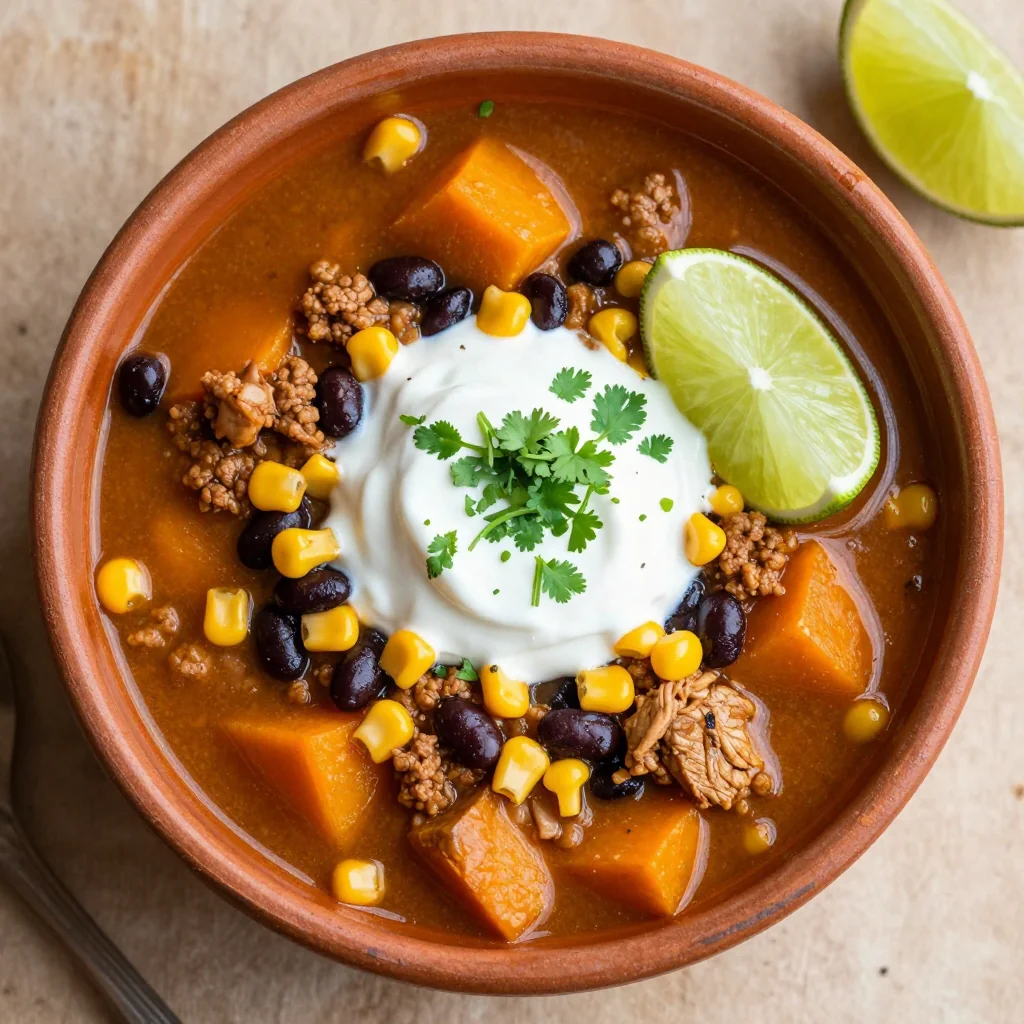 Healthy Turkey Pumpkin Chili for Warm Comfort